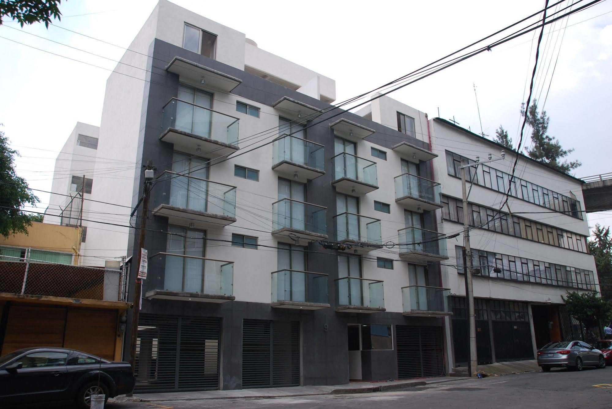 Homfor Napoles Lägenhet Mexico City Exteriör bild
