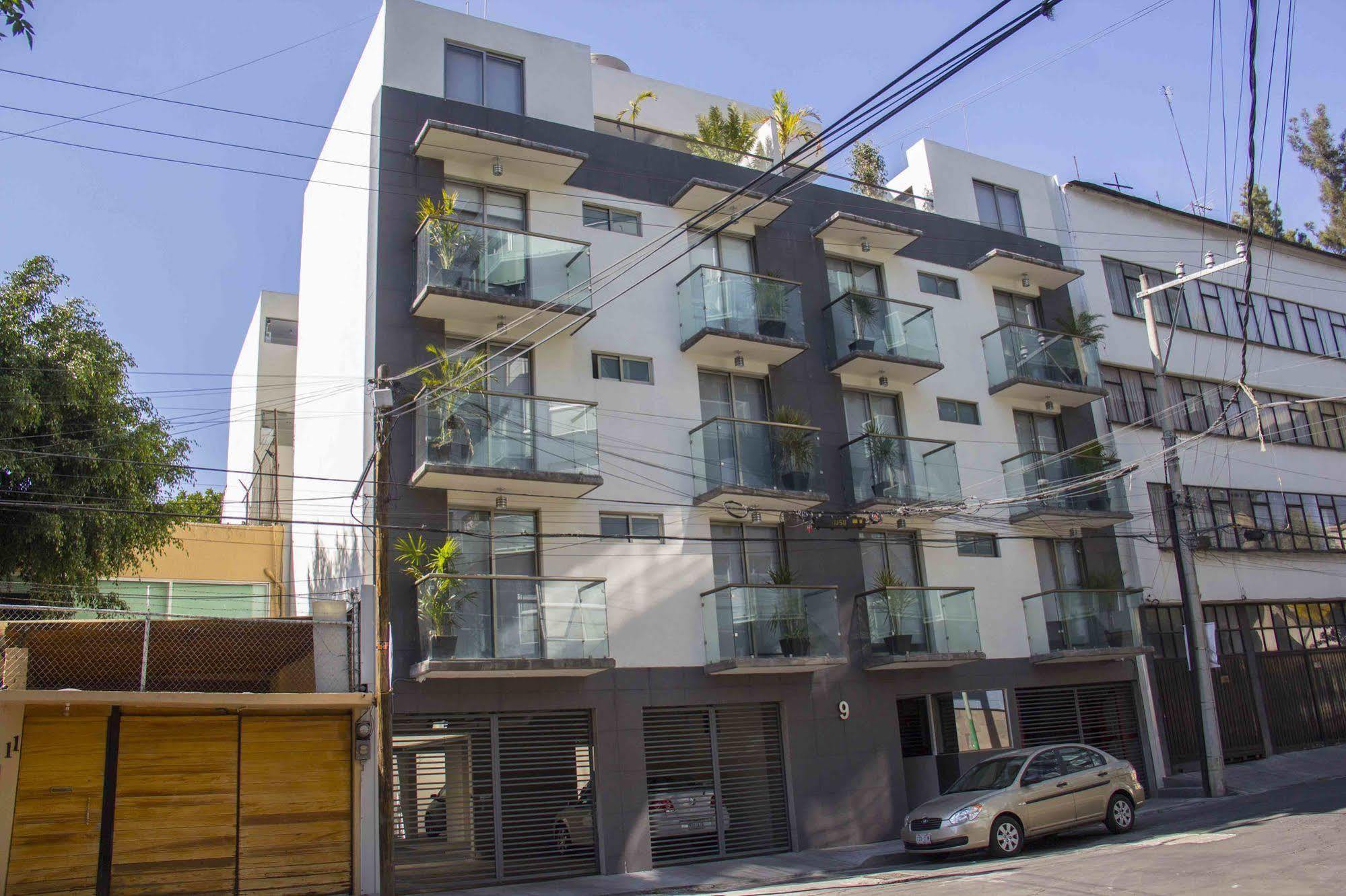 Homfor Napoles Lägenhet Mexico City Exteriör bild